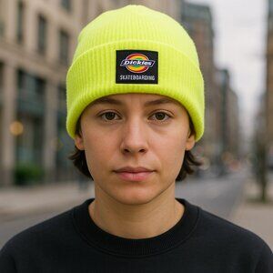 Dickies Men's Skateboarding Cuffed Beanie Hat